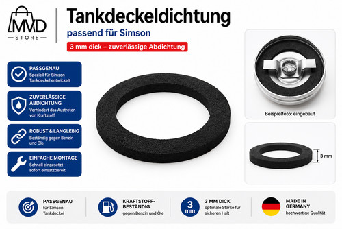 Tankdeckel dichtung dichtring - dichtung,