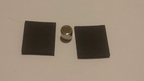 Neodym magnet moosgummi - neodym-magnet, +